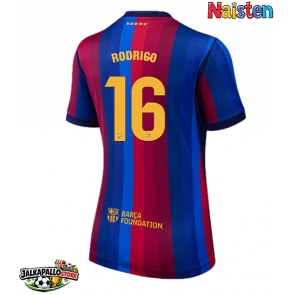 Barcelona Rodri Hernandez #16 Kotipaita Naisten 2026-27 Lyhythihainen